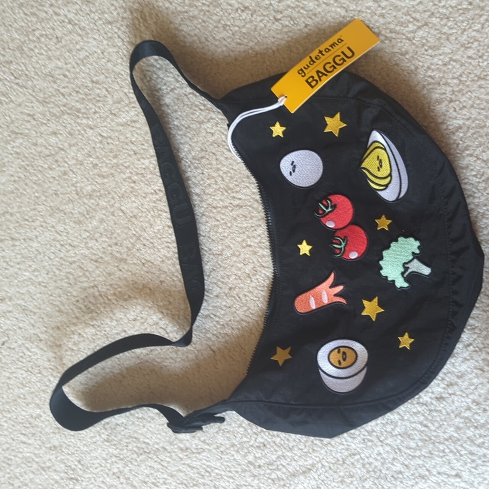 Baggu gudetama crescent